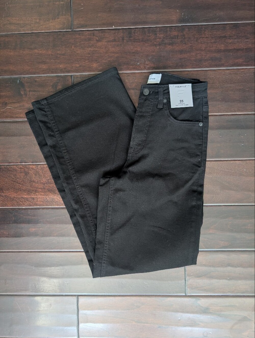 Fabletics High Rise Wide Leg Jean NWT NEW 25 R - Picture 8 of 8